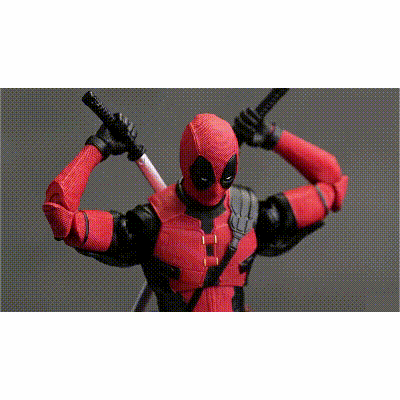 Deadpool Action Figures,7 Inches 1/10 Scale