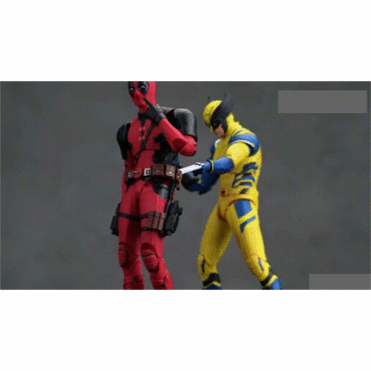 Wolverine and Deadpool Action Figures,7 inch 1/10 Scale