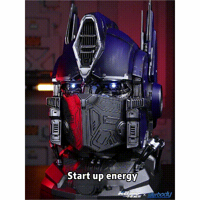 [Genuine] Optimus Prime Helmet – 1:1 Wearable, Voice Command & Touch Control Collectible