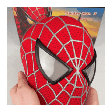 [NEW] Spider-Man Tobey Mask – 1:1 Magnetic Eye Movie Replica