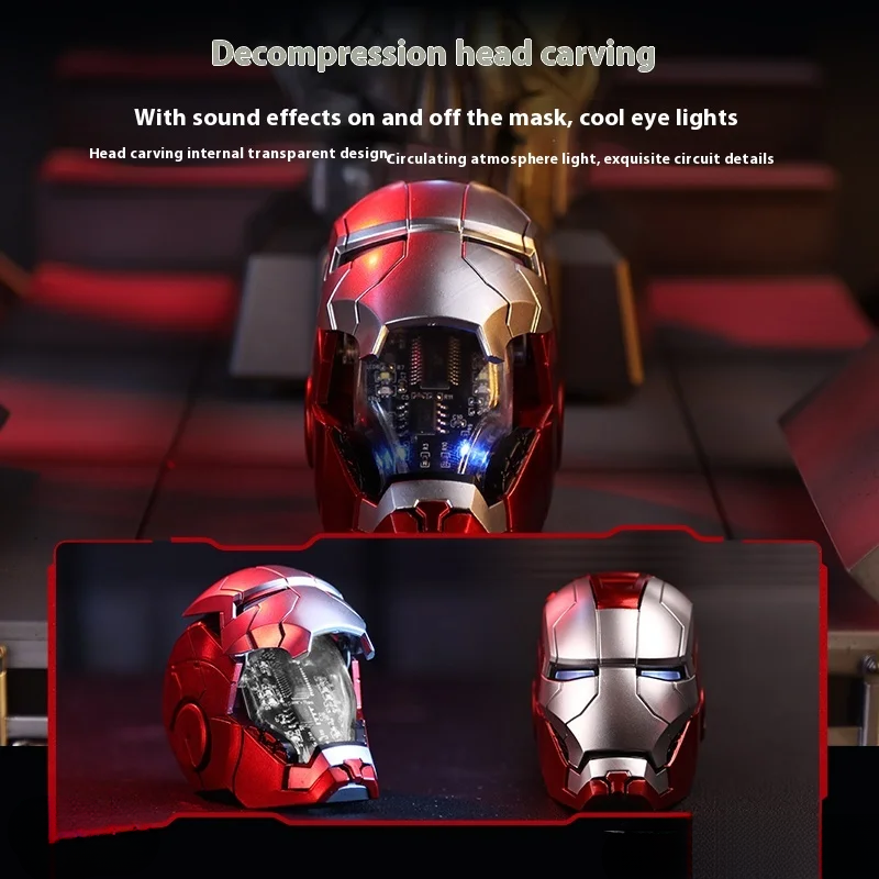  [NEW] Iron Man MK5 Bluetooth Speaker Magnetic Figure