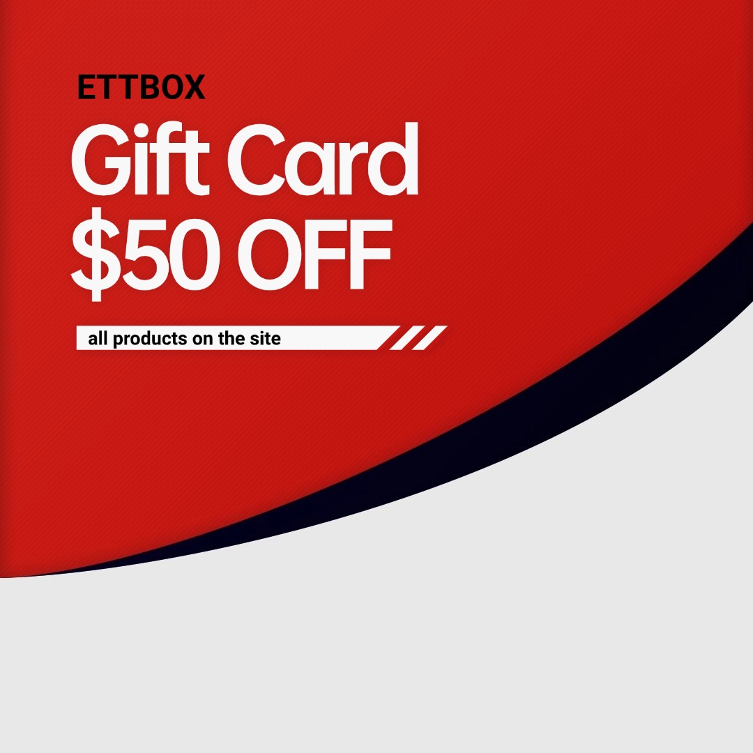 ETTBOX E-Gift Cards 