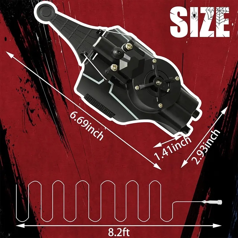 Spiderman web shooter real shooting wrist launcher 