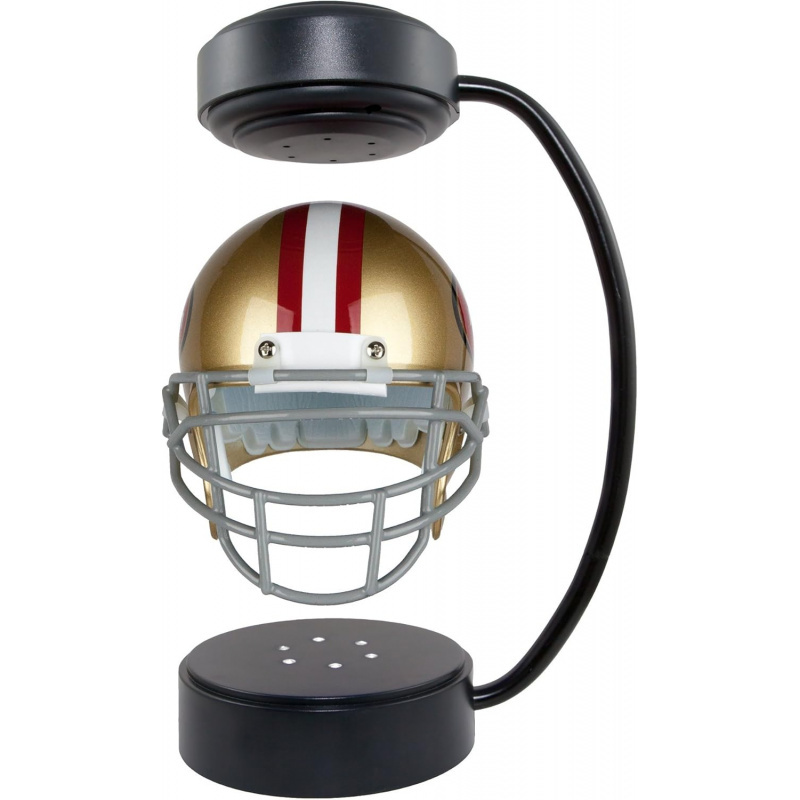 [NEW] San Francisco 49ers Hover Helmet – Magnetic Levitating Helmet with Led Light