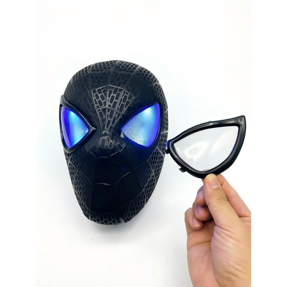 The Amazing Spider-Man Mask – Remote-Controlled Blink LED Eyes Cosplay Collectible