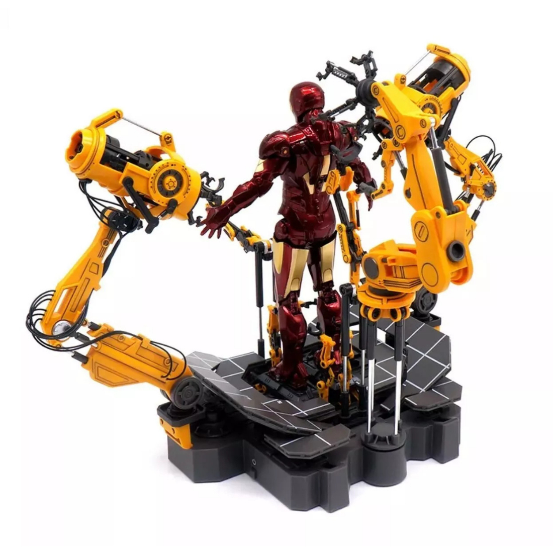 Iron Man MK4 Suit-up Gantry 7 Inch Action Figure