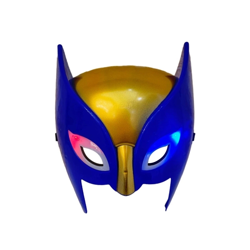 [NEW] Avengers LED Superhero Mask – Iron Man & Spider-Man Glow Cosplay Gift