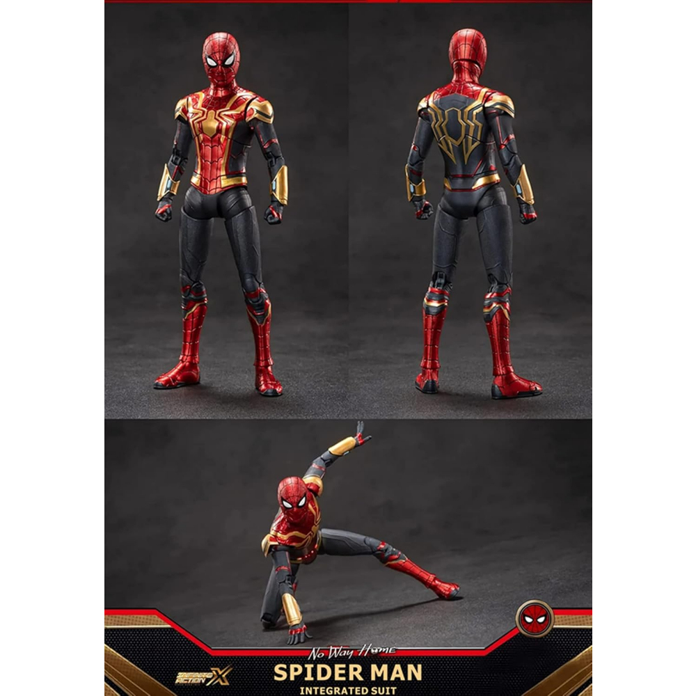 Iron Spiderman Action Figures All Joints Movable 7 Inches