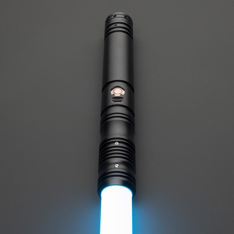 Jedi Lightsaber Dueling Light Saber Bluetooth App Control Metal Hilt 26CM HY002