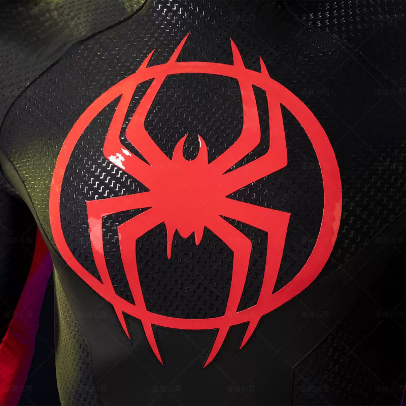 Costume Set丨Miles Morales Spider-Man Cosplay Suit – Full Body Stretch Costume,Handcrafted