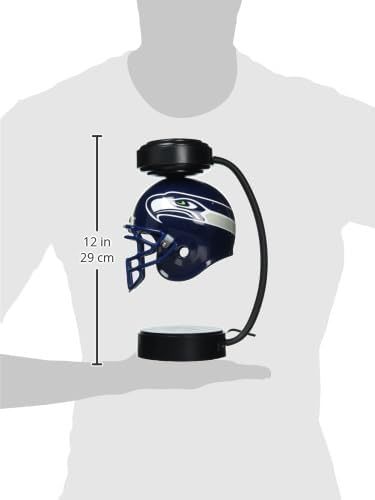 Seattle Seahawks NFL Rotating Levitating Hover Helmet with LED Lighting