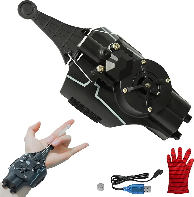 Spiderman web shooter real shooting wrist launcher 