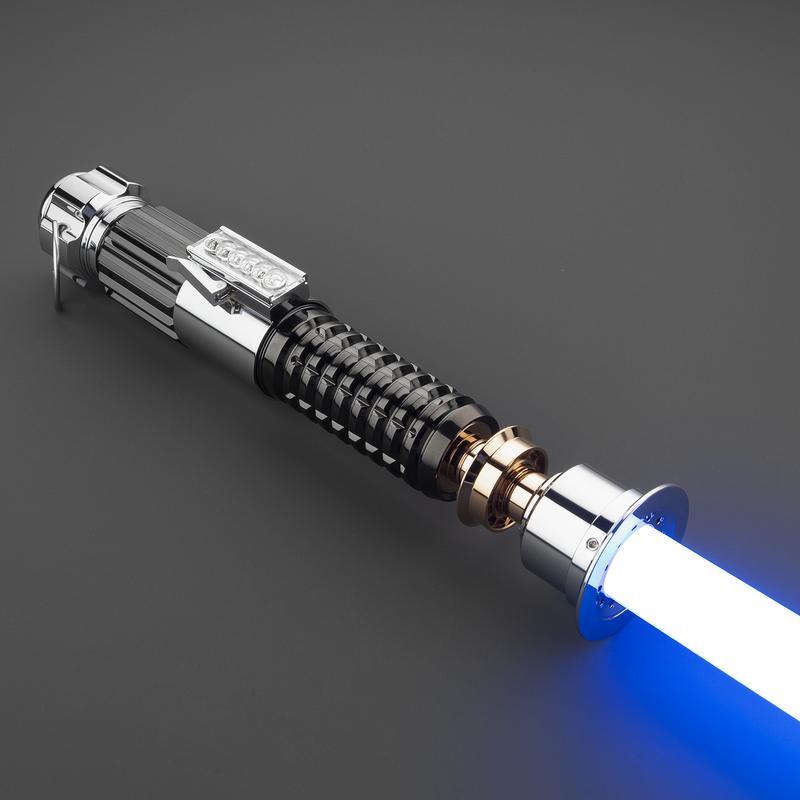 Obi Wan Lightsaber Kenobi OWK Light Saber Rechargeable Battery Hilt 28CM 043