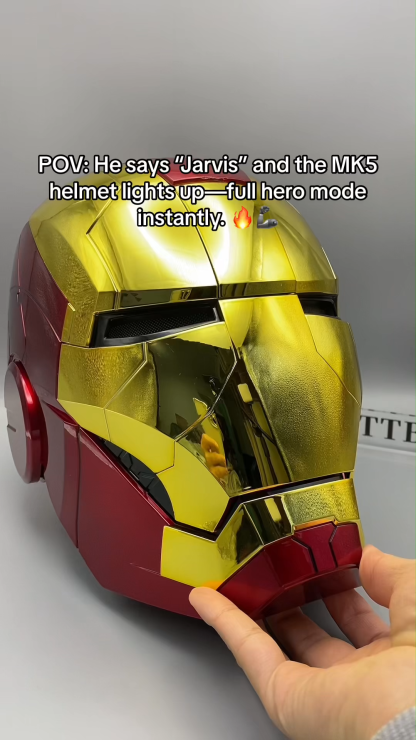 [NEW] Gold MK5 Helmet - Voice+ Remote + Touch  Control