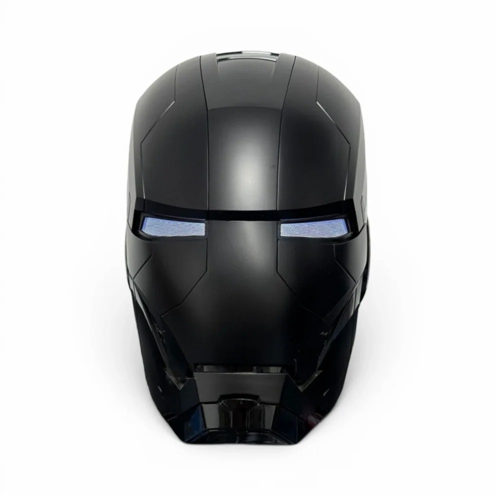 Avengers War Machine Iron Man Helmet Mk5 Black touch/voice/remote control 
