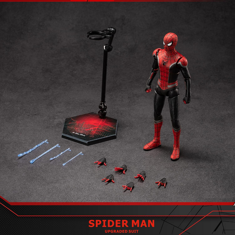 No Way Home Spiderman Action Figures All Joints Movable 7 Inches Collection Model