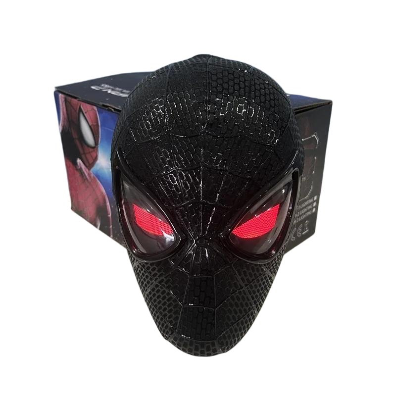 The Amazing Spider-Man Mask – Remote-Controlled Blink LED Eyes Cosplay Collectible