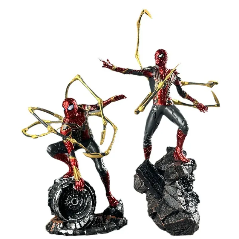 Spiderman Figure Desk Decor Statue Birthday Gift 
