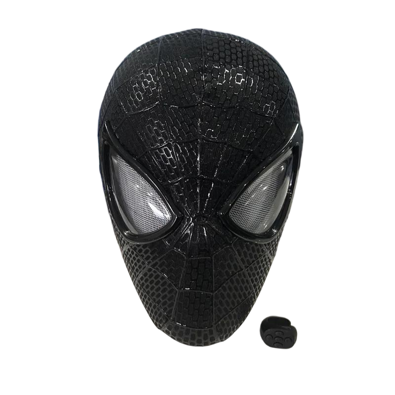 [NEW]Black Venomized Spiderman Mask Realistic Movie Replica