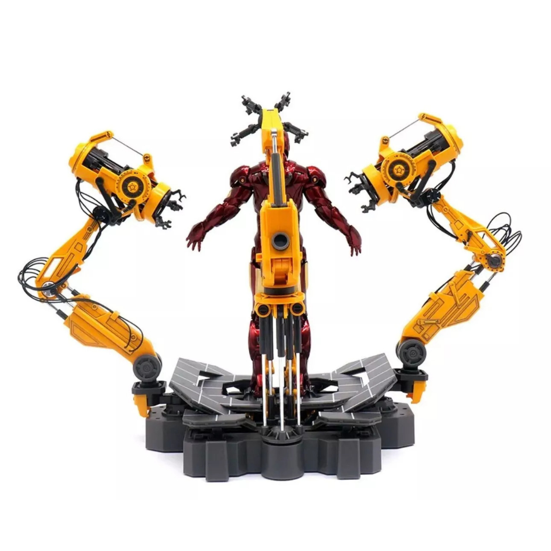 Iron Man MK4 Suit-up Gantry 7 Inch Action Figure