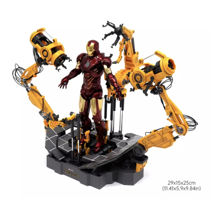 Iron Man MK4 Suit-up Gantry 7 Inch Action Figure