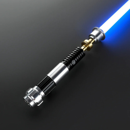 Obiwan Lightsaber Motion Control Smooth Swing with Infinite Color Metal Hilt 31.6CM