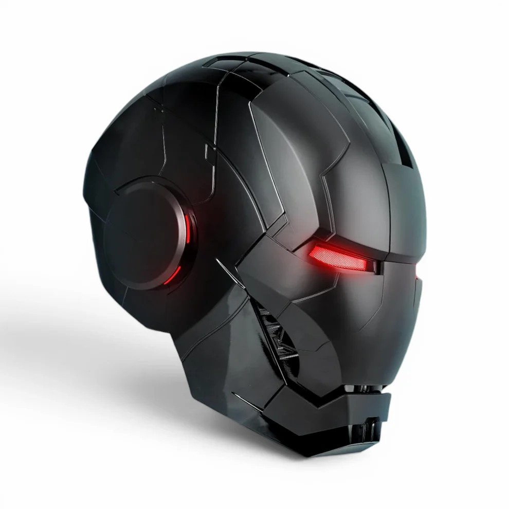Avengers War Machine Iron Man Helmet Mk5 Black touch/voice/remote control 