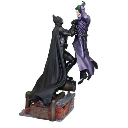 [NEW] Dark Hero Batman Vs Joker Figure – 30cm Statue Collectible Model, Handcrafted