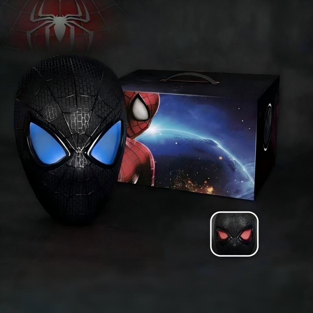 The Amazing Spider-Man Mask – Remote-Controlled Blink LED Eyes Cosplay Collectible
