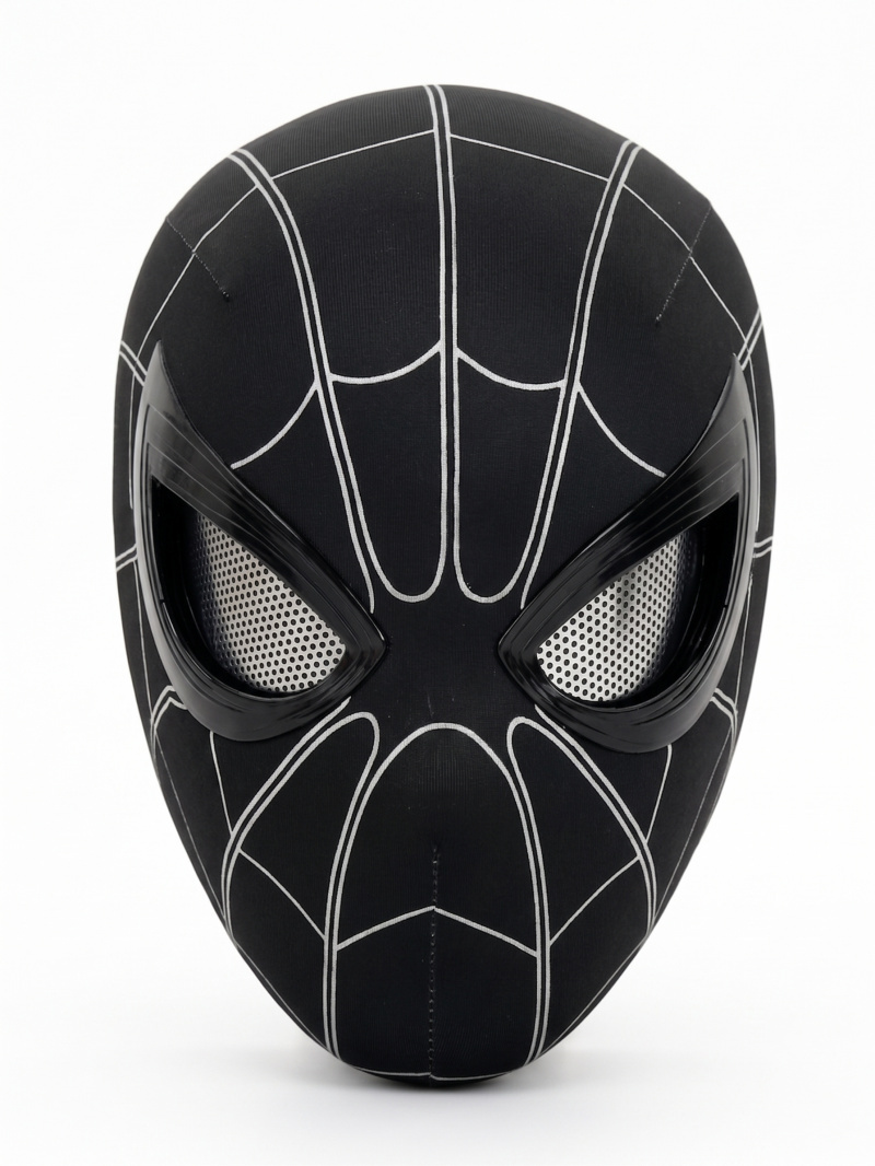 Spider-Man Mask with Remote Control Blink LED Eyes – Cosplay Helmet Birthday Gift