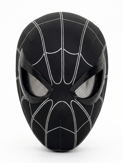 Spider-Man Mask with Remote Control Blink LED Eyes – Cosplay Helmet Birthday Gift