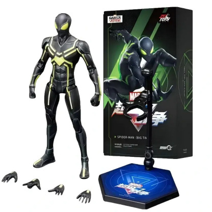 Big Time Spider-man Action Figure 1/10 Statue Model Christmas Toys