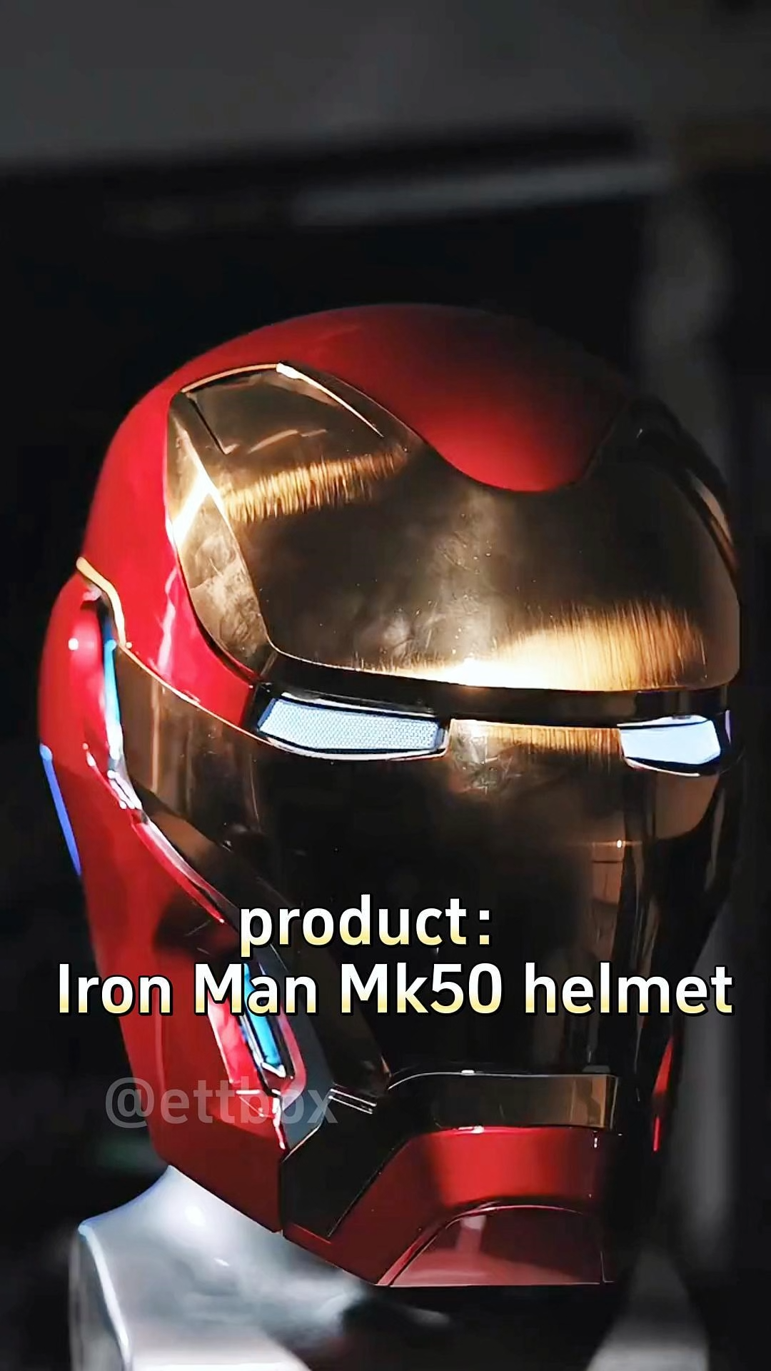 Premium丨MK50 Ironman Helmet – 1:1 Wearable, Voice & Touch & Remote Control