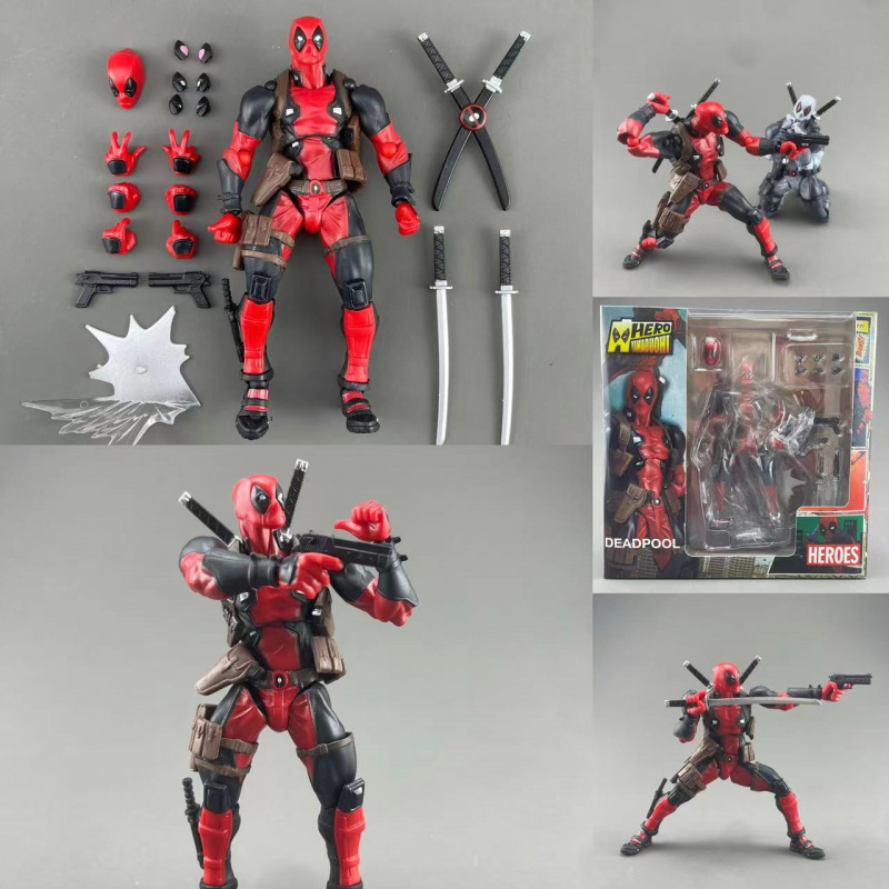 Deadpool Action Figure,AMAZING YAMAGUCHI,6 inch