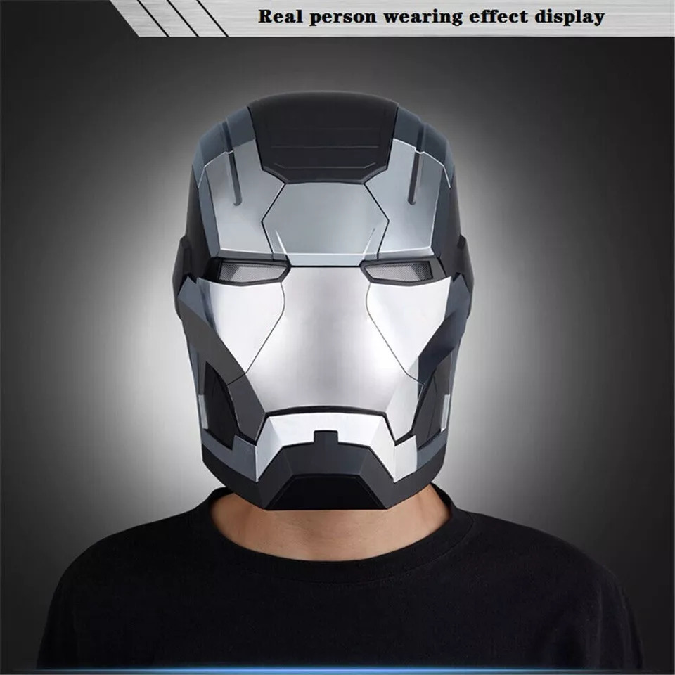 Iron Man Mask War Machine Helmet with Jarvis Voice Control
