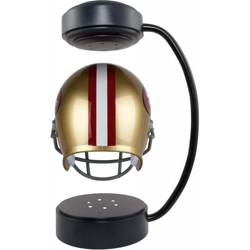 [NEW] San Francisco 49ers Hover Helmet – Magnetic Levitating Helmet with Led Light