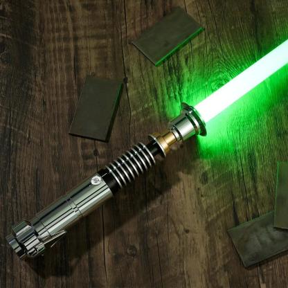 Luke Skywalker lightsaber V2 Smooth Swing Motion Control Metal Hilt 27cm 016