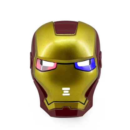 [NEW] Avengers LED Superhero Mask – Iron Man & Spider-Man Glow Cosplay Gift