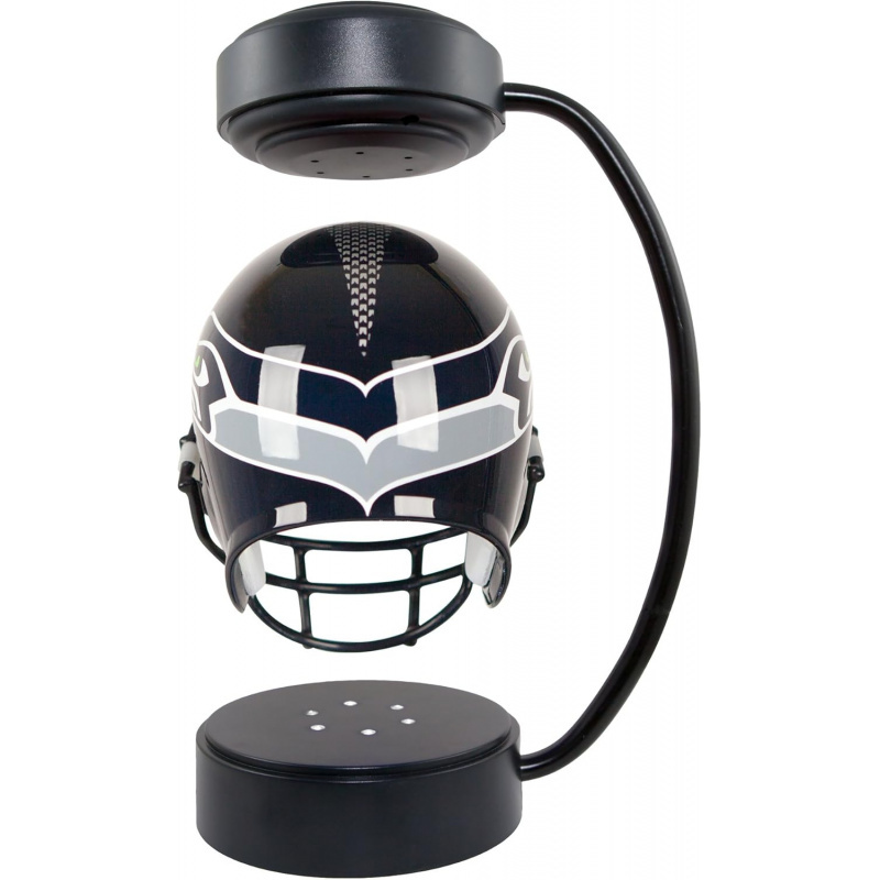 Seattle Seahawks NFL Rotating Levitating Hover Helmet with LED Lighting