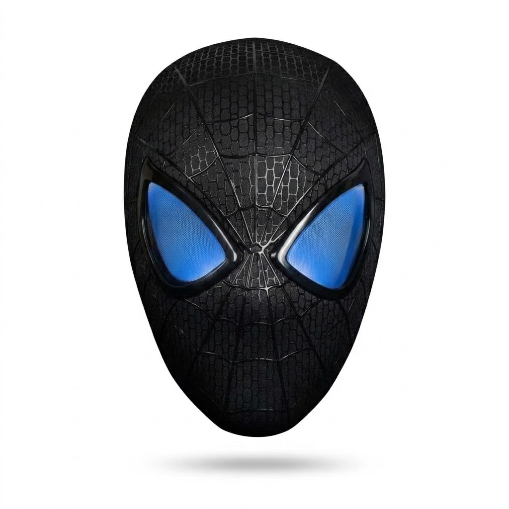 The Amazing Spider-Man Mask – Remote-Controlled Blink LED Eyes Cosplay Collectible
