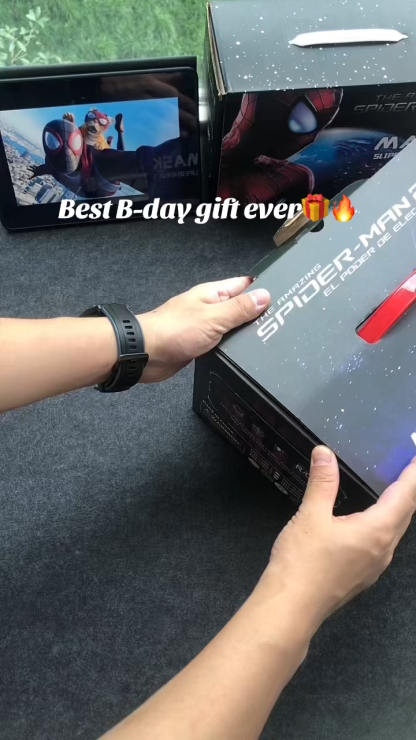 [NEW]The Amazing Spider-Man Mask – Remote Blink LED Cosplay Collectible