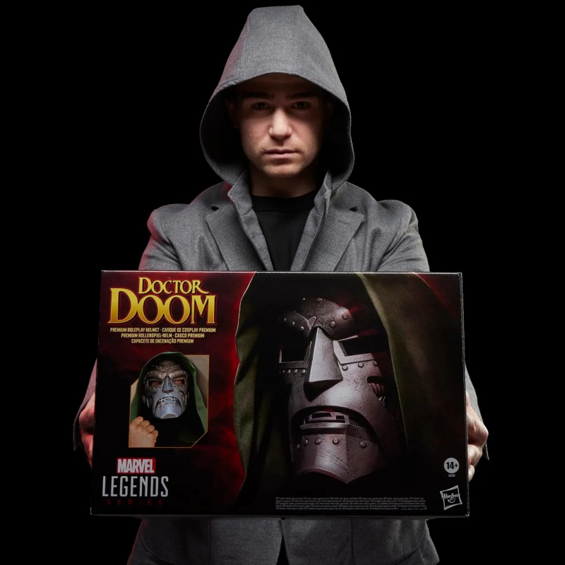【NEW】Doctor Doom Premium Roleplay Helmet – 1:1 Wearable Collectible Mask for Adults, Cosplay & Display