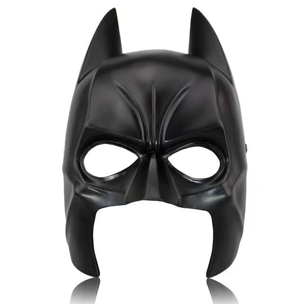 [NEW] High-Quality DC Comics Batman Dark Knight Mask – Half-Face,Handcrafted