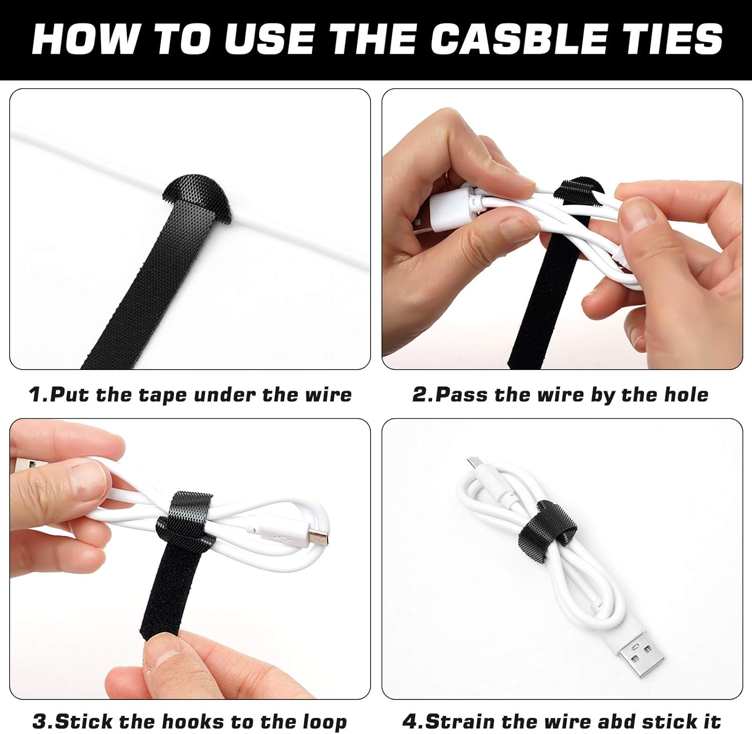 Hook & Loop Cable Straps