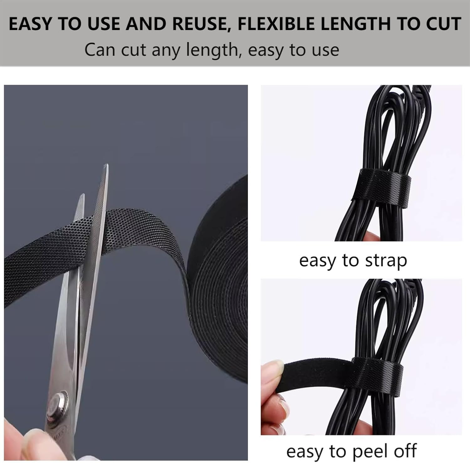 Reusable Cable Ties Roll