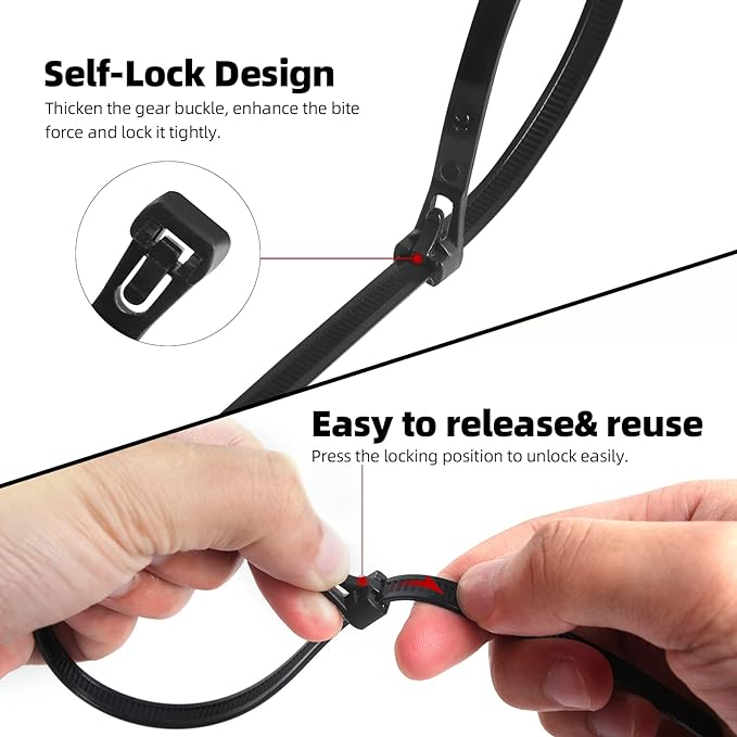 Releasable Cable Ties
