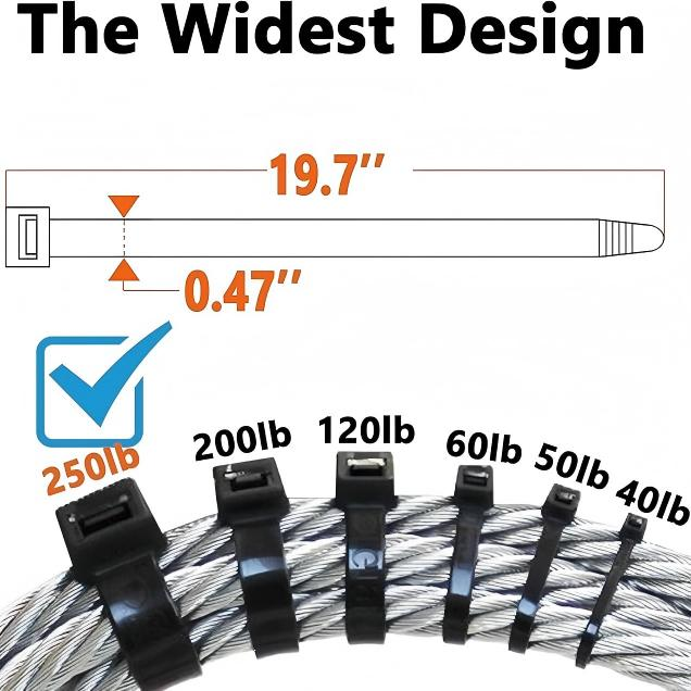 Heavy & Extra-Heavy-Duty Cable Ties