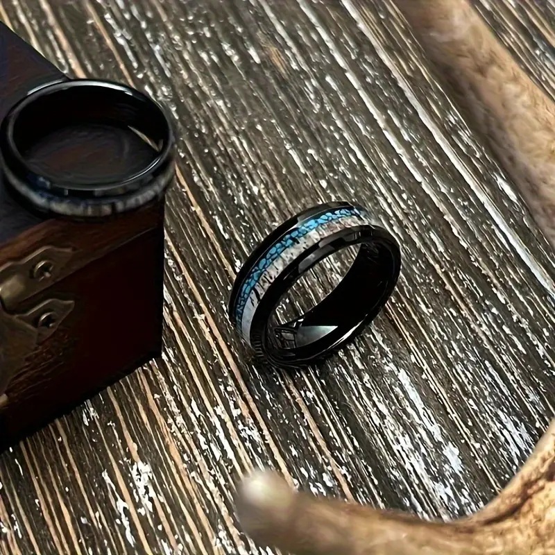 Green stone Handmade Ring For Men