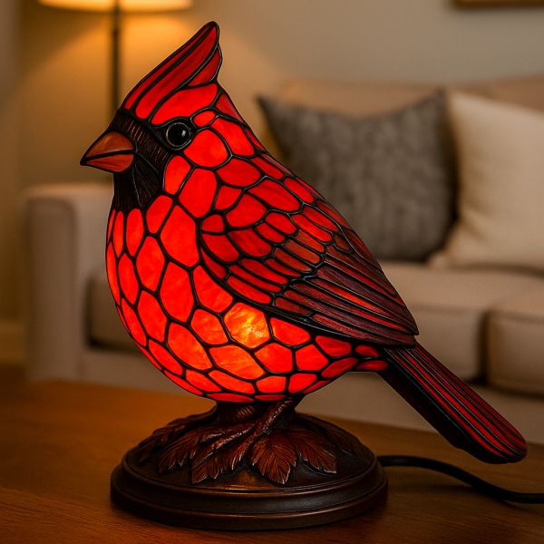 Cardinal Lamp