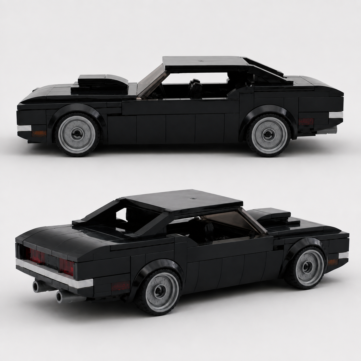 Black Muscle Legend Building Set